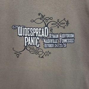 Widespread Panic Ryman Auditorium Live S Shirt